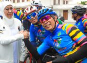 Khofifah Sambut Gowes Tour de’ Jakarta–IKN, Tekankan Semangat Kebersamaan Nusantara