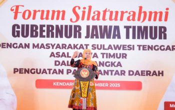 Gubernur Khofifah Ajak Masyarakat Jatim di Sultra Perkuat Sinergi Ekonomi dan Jaringan Bisnis