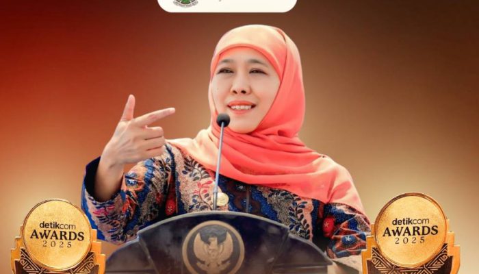 Dukung Ekonomi Kerakyatan, Dua Program Khofifah Torehkan Prestasi Nasional di Detikcom Award 2025