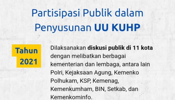 Pemerintah dan DPR Pastikan KUHAP Baru Disusun dengan Partisipasi Bermakna Masyarakat