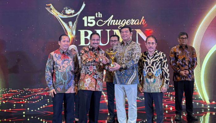 Kepemimpinan Inovatif David P. Sirait Antar TTL Raih Dua Penghargaan BUMN Award 2026