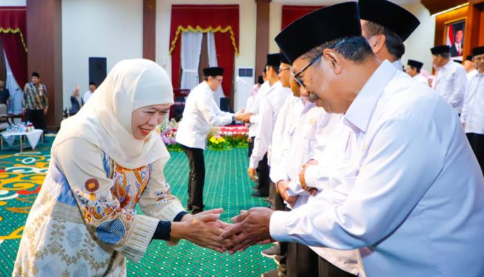 Pelantikan Dekopinwil Jatim, Gubernur Khofifah Tekankan Koperasi Harus Jadi Gerakan Ekonomi Ideologis