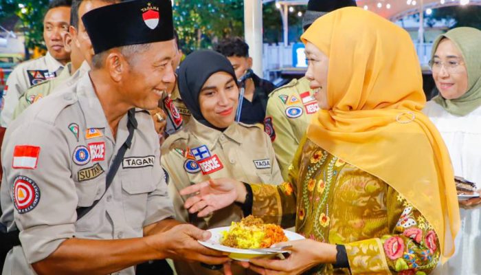 Taruna Siaga Bencana Jadi Frontliner Bencana, Khofifah Indar Parawansa Tekankan Penguatan Mitigasi