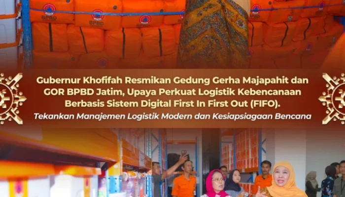 Gubernur Khofifah Tingkatkan Kesiapsiagaan Bencana, BPBD Jatim Kini Miliki Fasilitas Modern