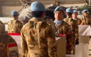 Duka Mendalam, 3 Prajurit TNI Gugur dalam Misi Perdamaian Internasional