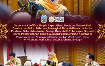 Gubernur Khofifah Pastikan WFH ASN Pemprov Jatim Berlanjut, Mulai Juni Digelar Setiap Jumat