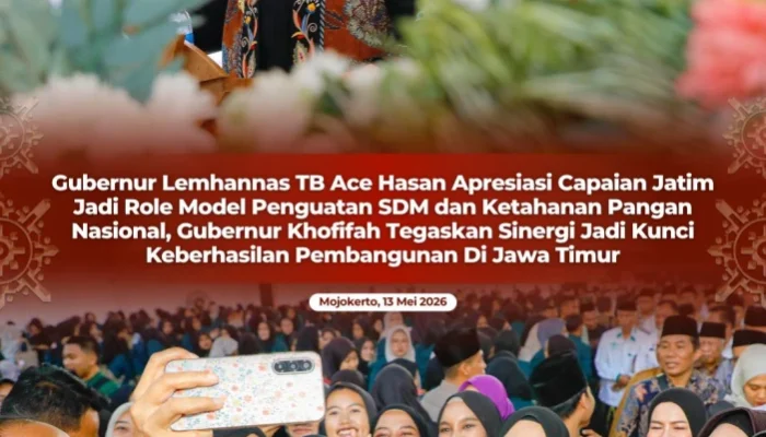 Gubernur Khofifah: Sinergi Pemerintah dan Masyarakat Jadi Kekuatan Pembangunan Jawa Timur