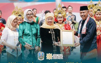 Gubernur Jatim Raih Rekor MURI, Sekaligus Luncurkan 40 Sekolah Berintegritas