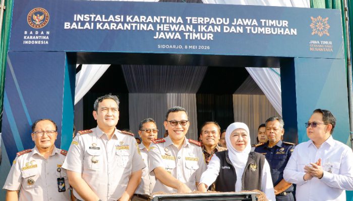 Gubernur Khofifah Optimistis JATIM HUB Tekan Biaya Logistik dan Dwelling Time Nasional