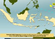 Bibit Siklon Tropis 96W Bergerak ke Barat Laut, Warga Diminta Waspada