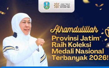 Khofifah Indar Parawansa Apresiasi Prestasi Pelajar Jatim, Dominasi 45 Ribu Medali Nasional Jadi Kebanggaan Daerah