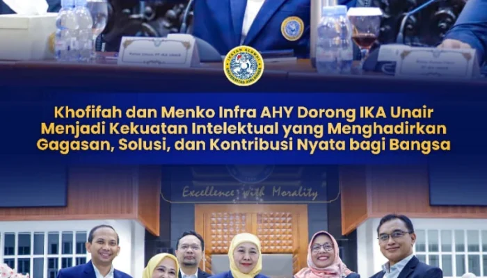 Khofifah–Menko AHY Kompak Dorong Alumni UNAIR Jadi Motor Inovasi dan Penggerak Bangsa