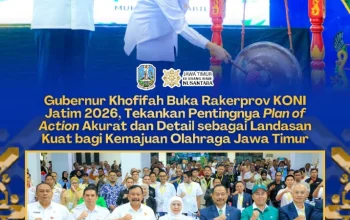 Gubernur Khofifah: Pembinaan Berkelanjutan Jadi Kunci Prestasi Olahraga Jawa Timur