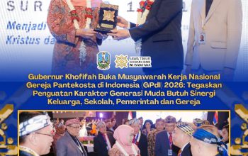 Buka Mukernas GPdI 2026, Gubernur Khofifah Soroti Ancaman Pinjol dan Dampak Gadget pada Anak