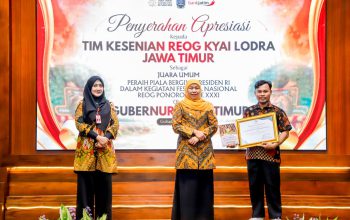 Tim Kyai Lodra Borong Prestasi Nasional, Gubernur Khofifah Serukan Pelestarian Budaya Berkelanjutan