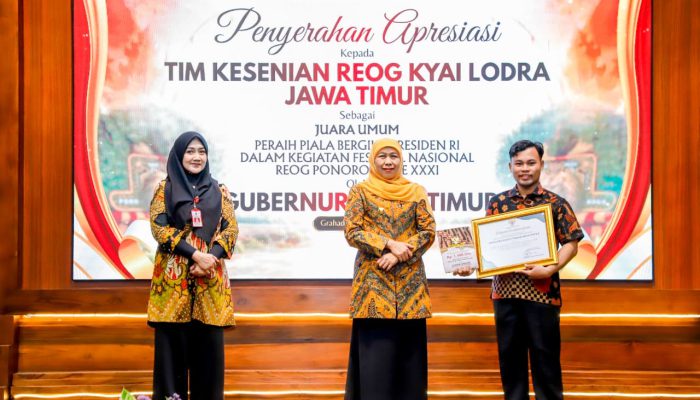 Tim Kyai Lodra Borong Prestasi Nasional, Gubernur Khofifah Serukan Pelestarian Budaya Berkelanjutan