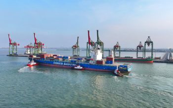 COSCO Pilih Terminal Teluk Lamong, Arus Peti Kemas Internasional Melonjak Lebih dari 90 Persen