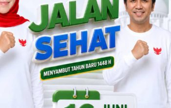 Gubernur Khofifah Dorong Semangat Hijrah dan Hidup Sehat dalam Jalan Sehat Tahun Baru Islam 1448 H