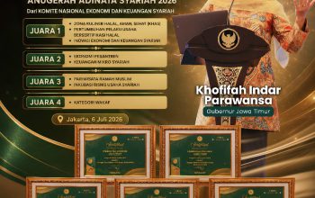Di Bawah Kepemimpinan Gubernur Khofifah, Jatim Sabet Delapan Penghargaan Anugerah Adinata Syariah 2026
