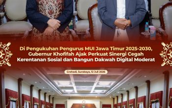 Gubernur Khofifah Dorong MUI Jawa Timur Perkuat Dakwah Digital untuk Menjaga Harmoni Sosial
