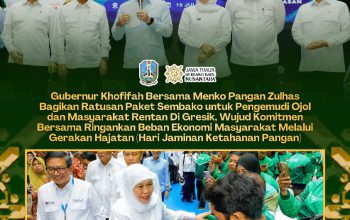 Khofifah Tegaskan Gerakan Hajatan Wujud Kehadiran Negara Jaga Ketahanan Pangan dan Daya Beli Masyarakat