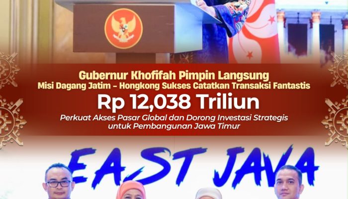 Misi Dagang Jatim-Hong Kong di Bawah Kepemimpinan Gubernur Khofifah Hasilkan Transaksi Rp12,038 Triliun