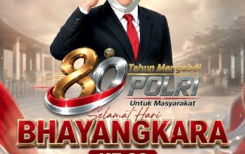 Gubernur  Khofifah Apresiasi Pengabdian Polri di Hari Bhayangkara Ke-80, Tegaskan Sinergi Kunci Pembangunan Daerah