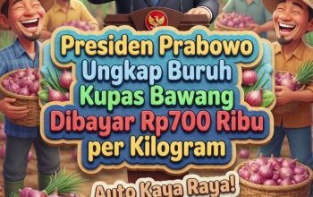 Rp700 Ribu per Kg Kupas Bawang, Klaim Penghasilan Rp210 Juta Sebulan Dipertanyakan