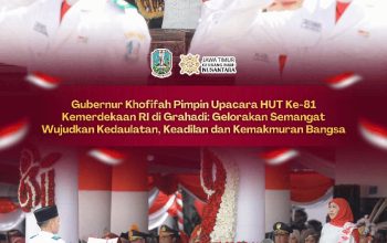 Gubernur Khofifah Ajak Warga Jatim Doakan Korban Bencana di Sejumlah Daerah Saat HUT ke\-81 RI**