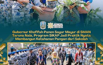 Gubernur Khofifah: Ketahanan Pangan Bisa Dimulai dari Sekolah, SIKAP Jatim Libatkan 1.548 Sekolah