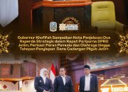 Dua Raperda Strategis Diajukan,Gubernur  Khofifah Fokus SDM dan Kesehatan Fiskal Jatim