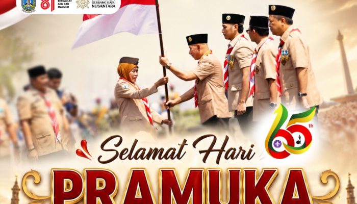 Peringati Hari Pramuka ke-65, Gubernur Khofifah Serukan Gerakan Pramuka Dukung Swasembada Pangan