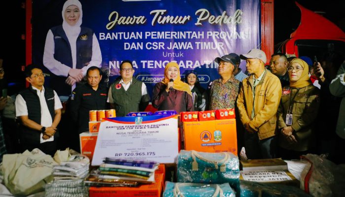 Gubernur Khofifah Kirim 65,7 Ton Logistik ke Manggarai dan Manggarai Timur, Nilainya Rp3 Miliar