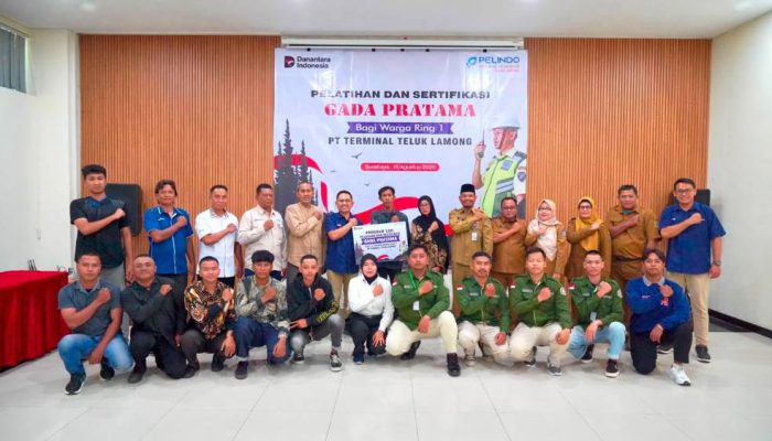 Lewat Program TJSL, TTL Bekali Warga dengan Sertifikasi Gada Pratama