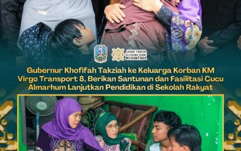 Khofifah Datangi Rumah Duka Korban KM Virgo, Dua Cucu Almarhum Ditawarkan Sekolah Rakyat