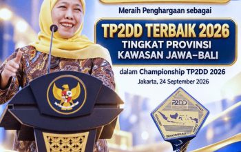 Kemendagri Anugerahi TP2DD Jatim sebagai Provinsi Terbaik 2026 Se-Jawa Bali