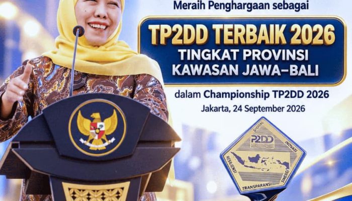 Kemendagri Anugerahi TP2DD Jatim sebagai Provinsi Terbaik 2026 Se-Jawa Bali