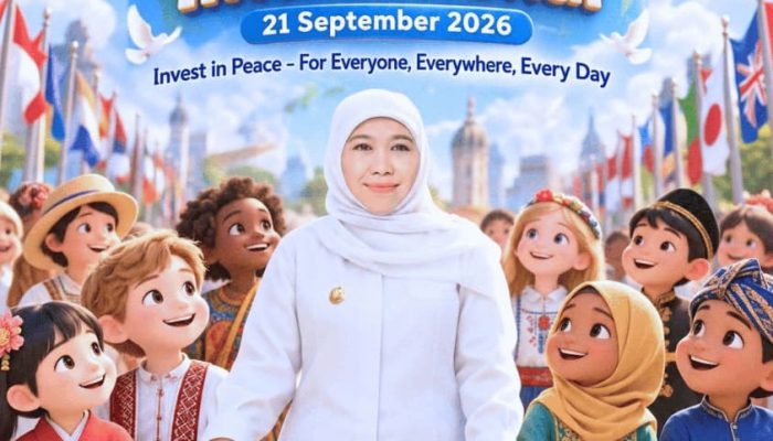 Khofifah: Perdamaian Harus Dimulai dari Diri, Keluarga hingga Ruang Digital