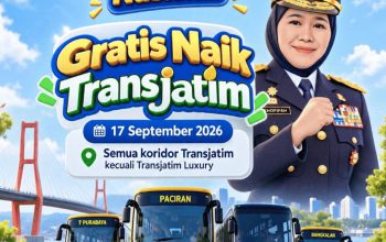 Khofifah Gratiskan Trans Jatim 17 September, Ajak Masyarakat Kurangi Kendaraan Pribadi