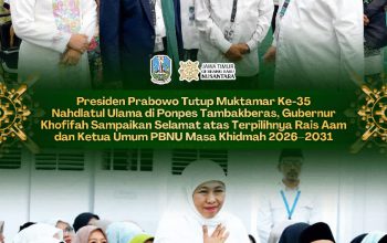 Gubernur Khofifah Dorong NU Perkuat Khidmat Keumatan dan Kebangsaan di Era Kepemimpinan Baru
