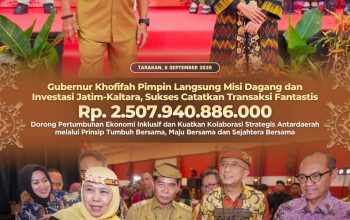Gubernur Khofifah Pimpin Langsung Misi Dagang dan Investasi Jatim–Kaltara, Sukses Catatkan Transaksi Fantastis Rp2,5 Triliun