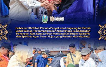 Tinjau Langsung Kekeringan di Ponorogo, Gubernur Khofifah Pastikan Penyaluran Air Bersih dan Solusi Jangka Panjang Pipanisasi Berjalan