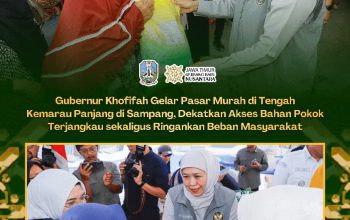 Khofifah Bawa Sembako Harga Terjangkau ke Sampang, Ada Beras hingga Daging Ayam