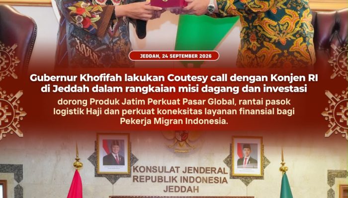 Dari Pangan hingga Tuna, Khofifah Dorong Produk Jatim Perluas Pasar di Arab Saudi