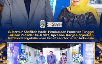 95 Lukisan SBY Dipamerkan di Surabaya, Khofifah Soroti Inspirasi Ani Yudhoyono dan Kondisi Sosial
