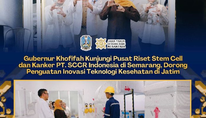 Khofifah Dorong Indonesia Perkuat Riset dan Layanan Stem Cell agar Tak Bergantung pada Pengobatan Luar Negeri