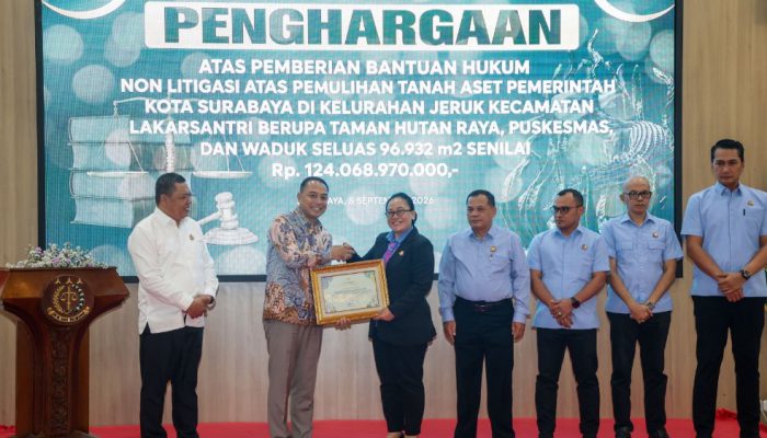 Aset Rp124 Miliar Kembali ke Pemkot Surabaya, Disiapkan untuk Dongkrak Ekonomi dan Kesejahteraan Warga