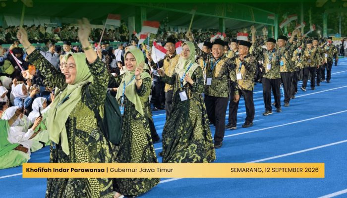 4. 242 Kafilah Bertanding di MTQ Nasional XXXI, Khofifah Optimistis Jatim Raih Juara Umum