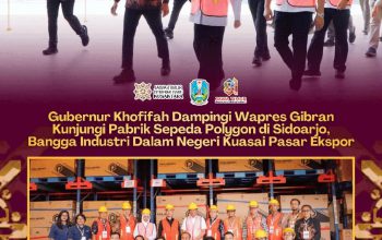 Polygon Ekspor Sepeda Listrik dengan Baterai Lokal, Khofifah Sebut Sejalan dengan Hilirisasi Industri