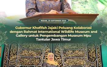 Khofifah Kunjungi Museum Rahmat Shah di Medan, Bahas Pengembangan Koleksi Mpu Tantular